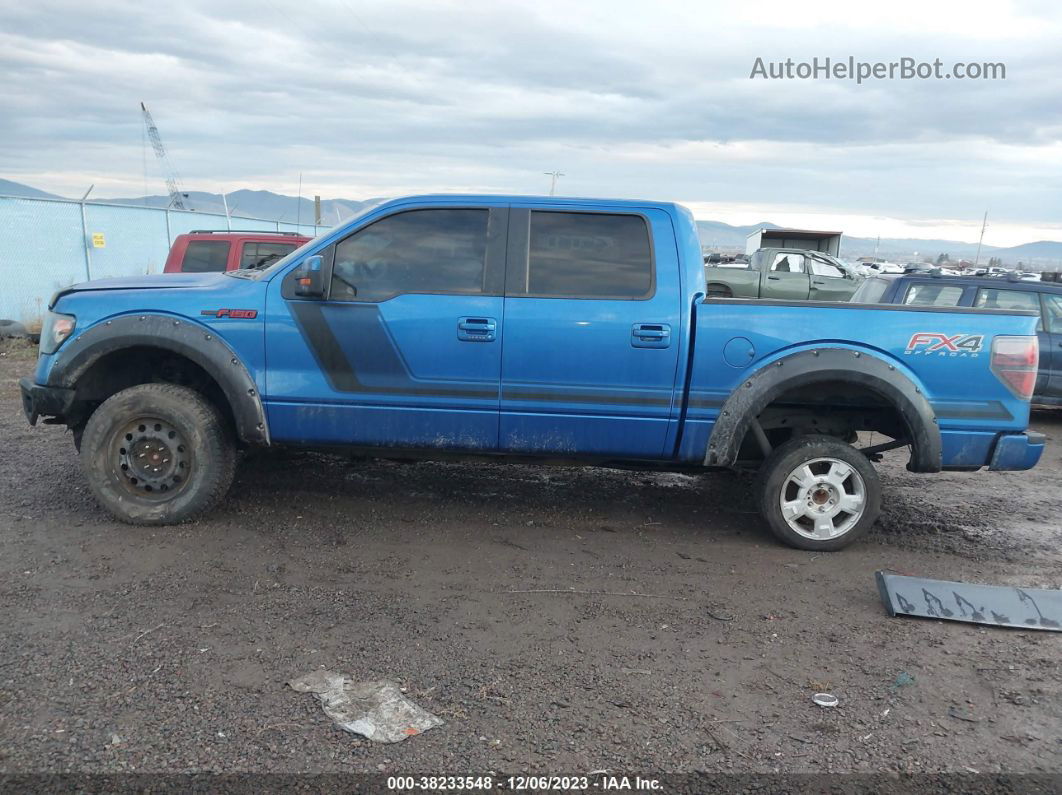 2014 Ford F-150 Fx4 Blue vin: 1FTFW1EF9EFC45640