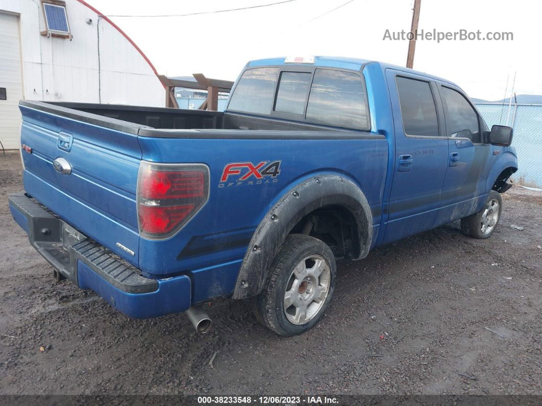 2014 Ford F-150 Fx4 Blue vin: 1FTFW1EF9EFC45640