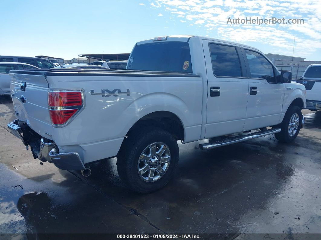 2014 Ford F-150 Xlt White vin: 1FTFW1EF9EFC92912