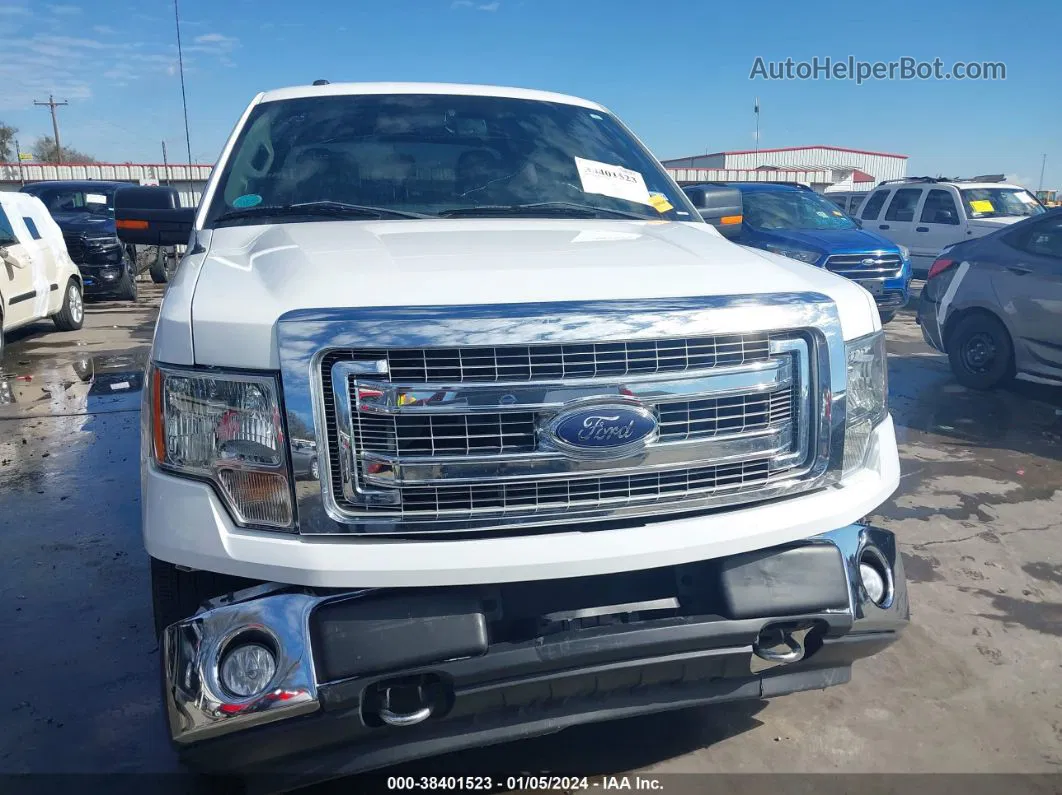 2014 Ford F-150 Xlt White vin: 1FTFW1EF9EFC92912