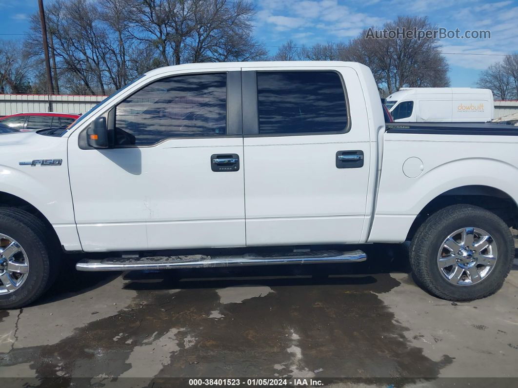 2014 Ford F-150 Xlt White vin: 1FTFW1EF9EFC92912