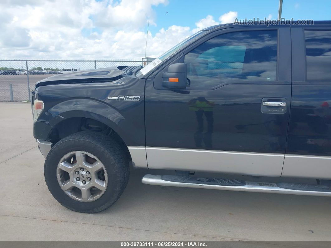 2014 Ford F-150 Xlt Black vin: 1FTFW1EF9EKD30369