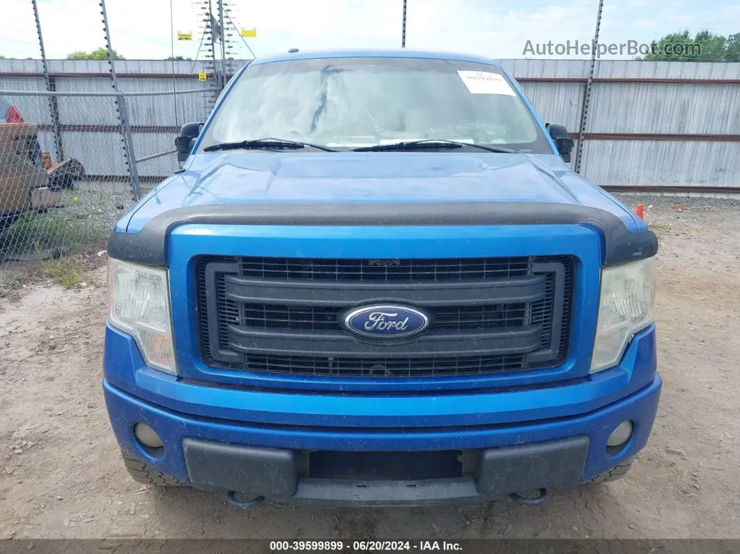 2014 Ford F-150 Stx Синий vin: 1FTFW1EF9EKE72852