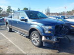 2017 Ford F-150 Lariat Blue vin: 1FTFW1EF9HFA93105