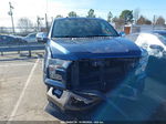 2017 Ford F-150 Lariat Blue vin: 1FTFW1EF9HFA93105