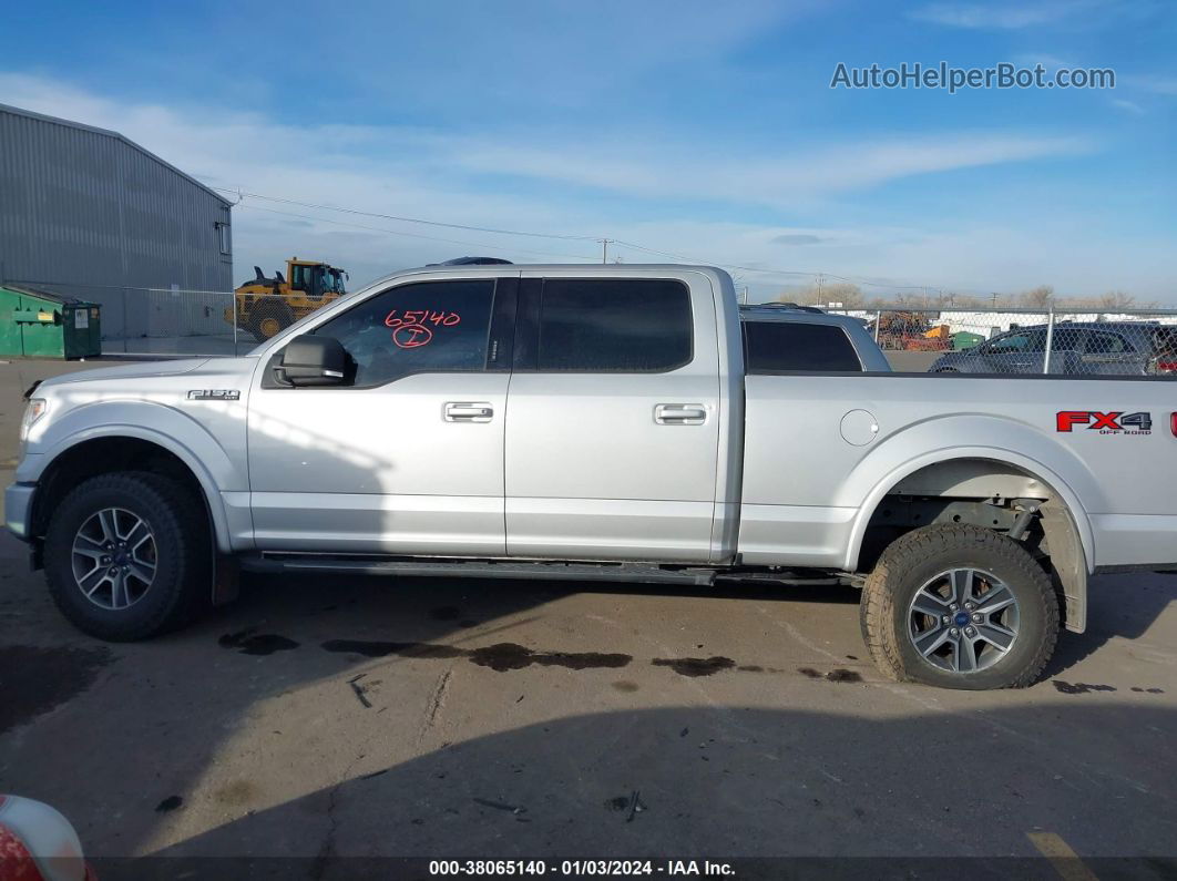 2017 Ford F-150 Xlt Silver vin: 1FTFW1EF9HKC73532