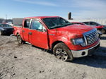 2011 Ford F150 Supercrew Red vin: 1FTFW1EFXBFA84484