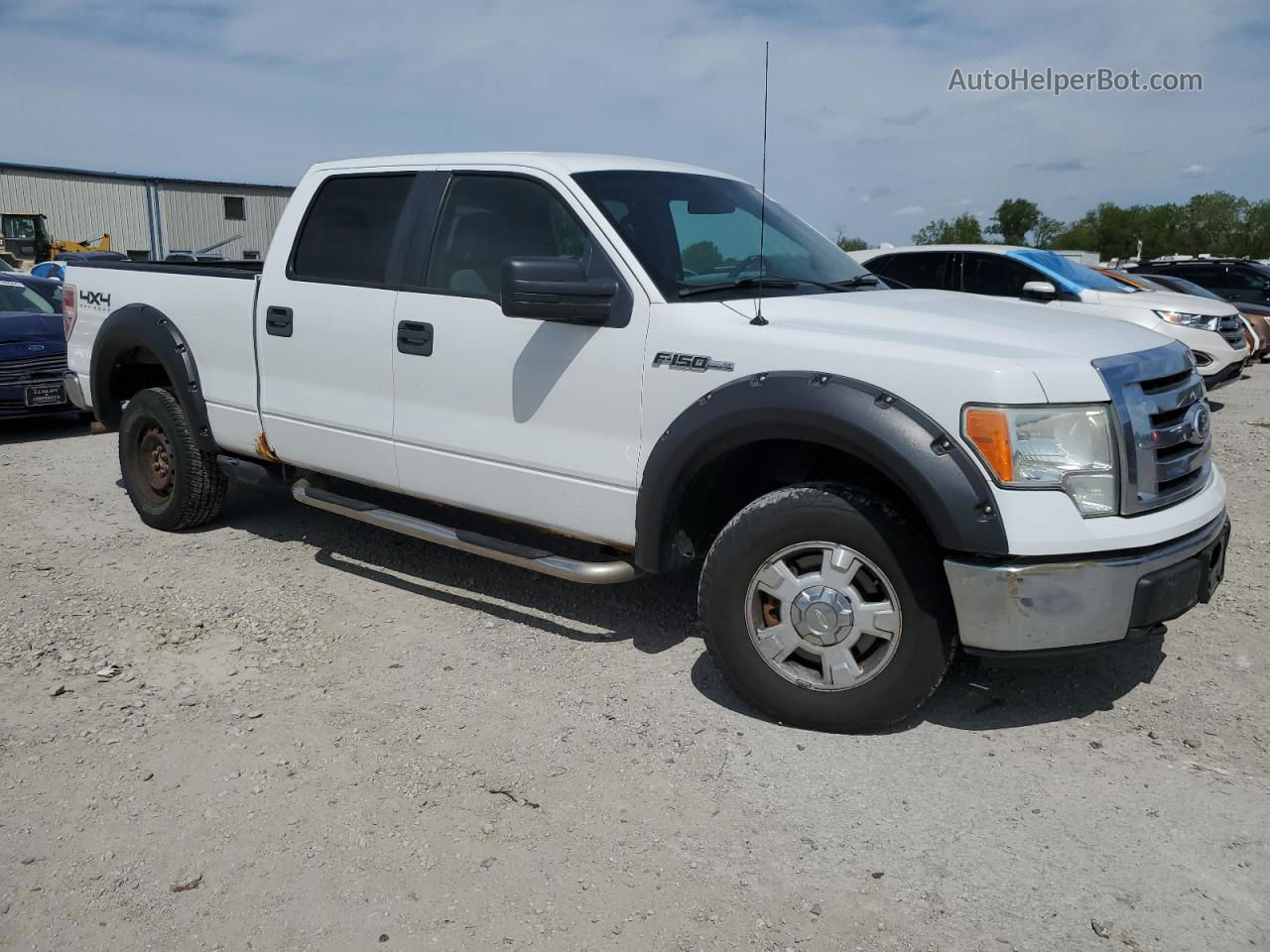 2011 Ford F150 Supercrew White vin: 1FTFW1EFXBFA86901