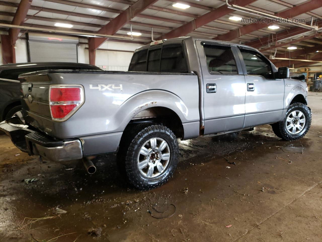 2011 Ford F150 Supercrew Gray vin: 1FTFW1EFXBFB15622