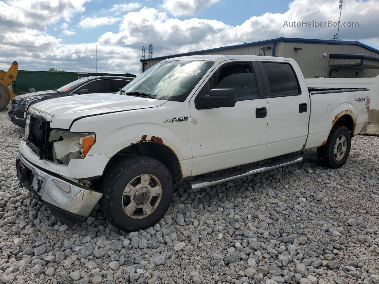 2011 Ford F150 Supercrew White vin: 1FTFW1EFXBFB34137