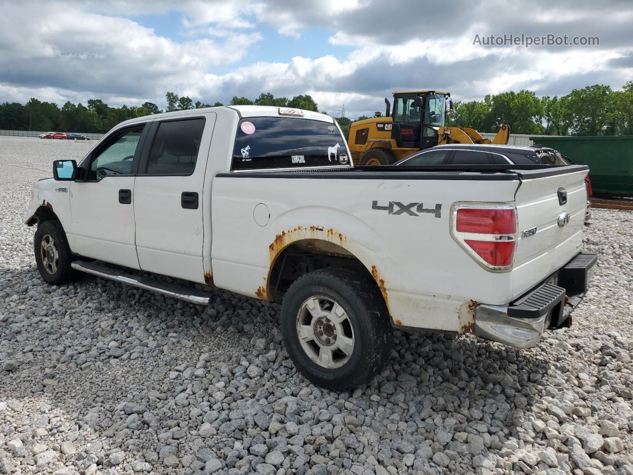 2011 Ford F150 Supercrew White vin: 1FTFW1EFXBFB34137