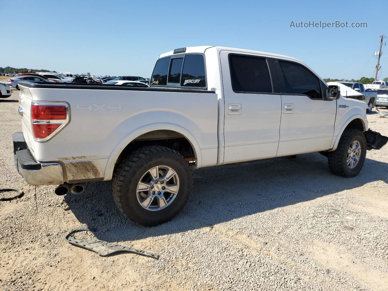 2011 Ford F150 Supercrew White vin: 1FTFW1EFXBFC51135