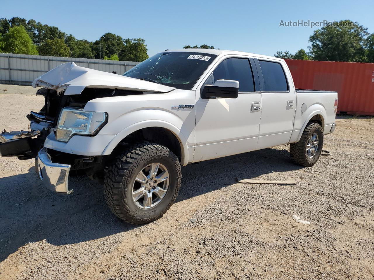 2011 Ford F150 Supercrew White vin: 1FTFW1EFXBFC51135