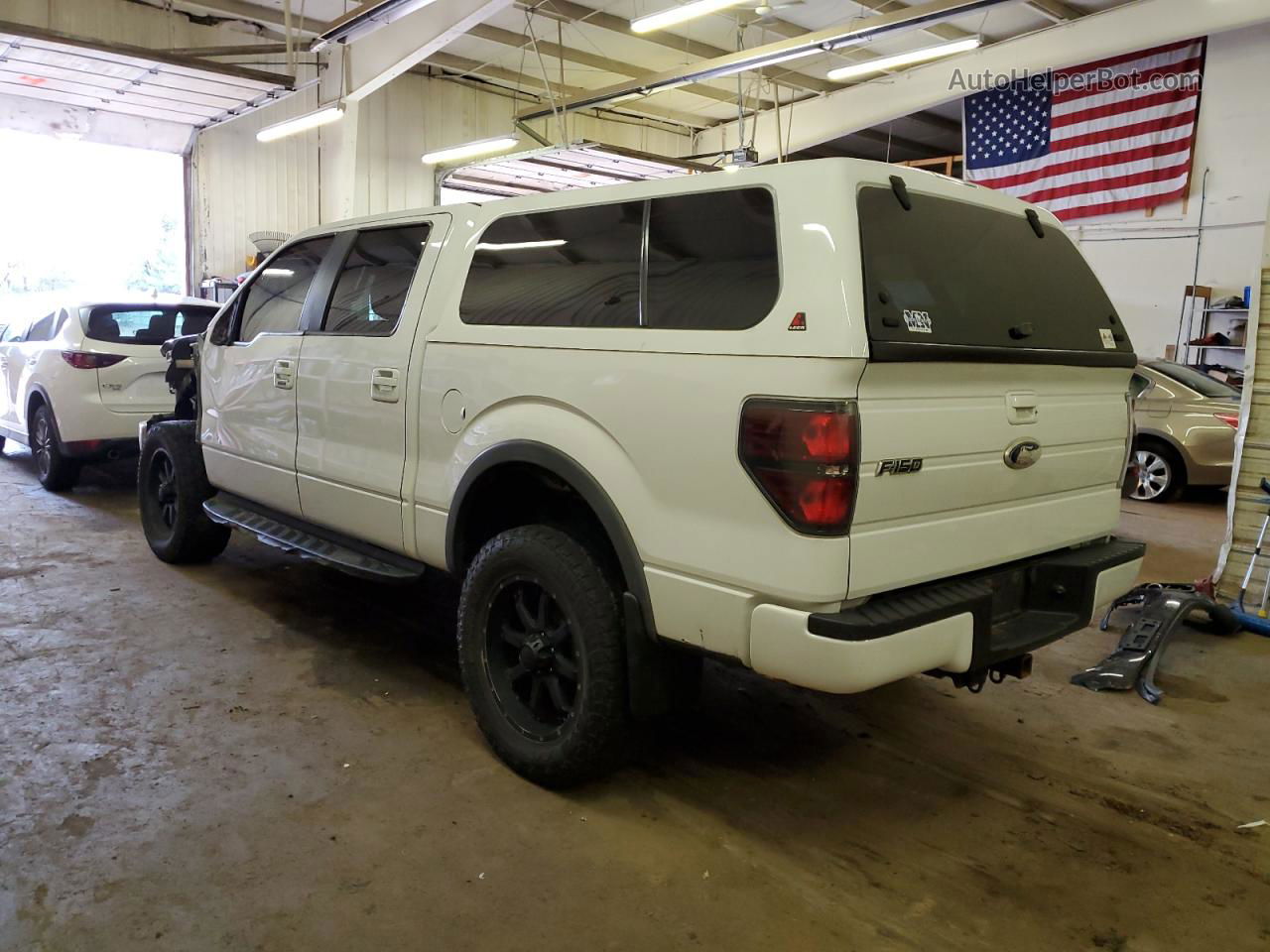 2011 Ford F150 Supercrew White vin: 1FTFW1EFXBFD31258