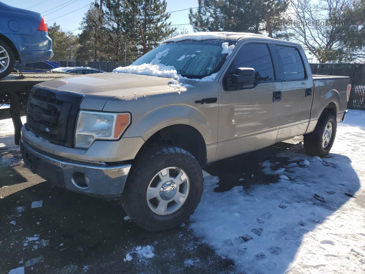 2011 Ford F150 Supercrew Silver vin: 1FTFW1EFXBKE19668