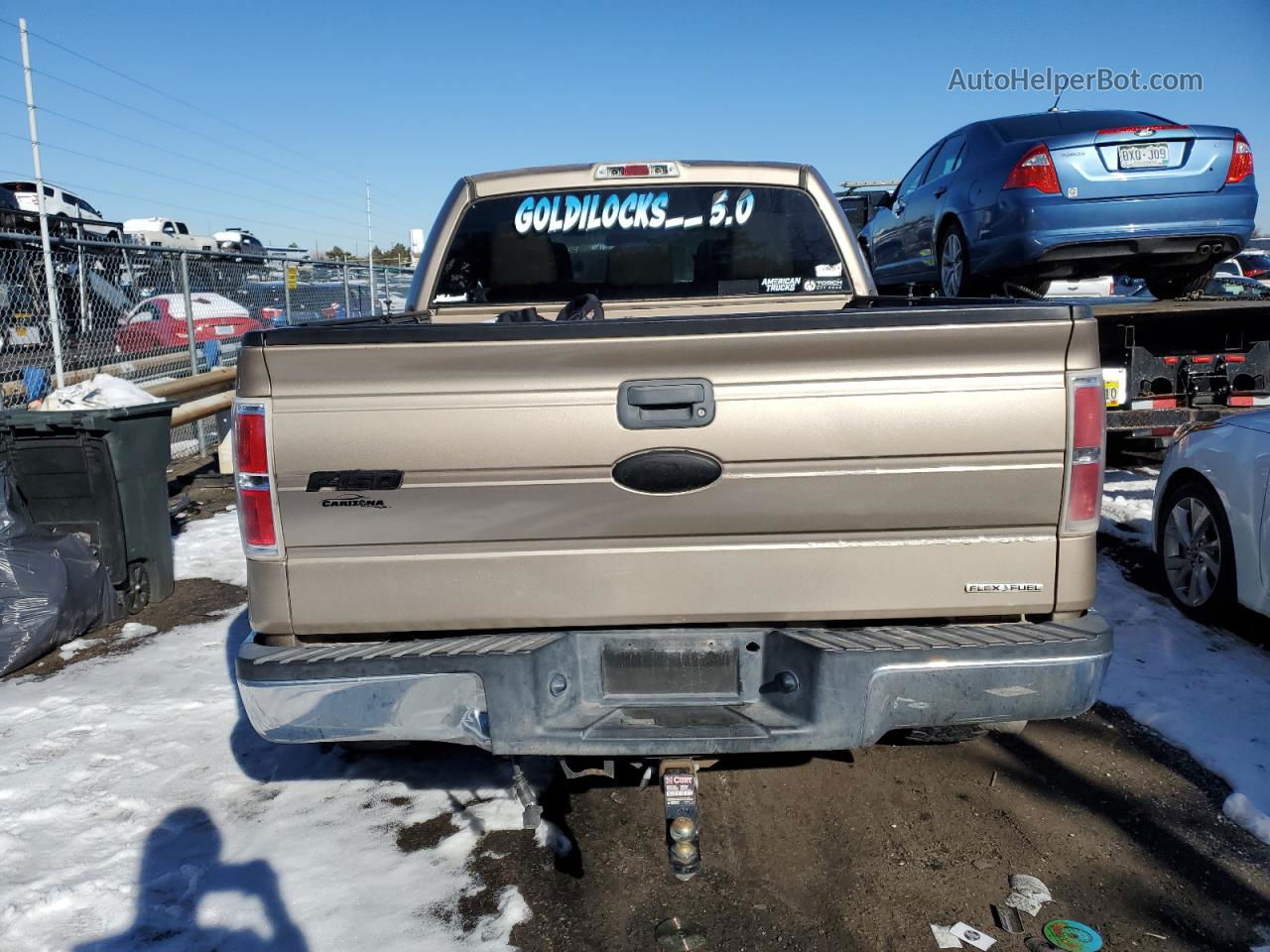 2011 Ford F150 Supercrew Silver vin: 1FTFW1EFXBKE19668