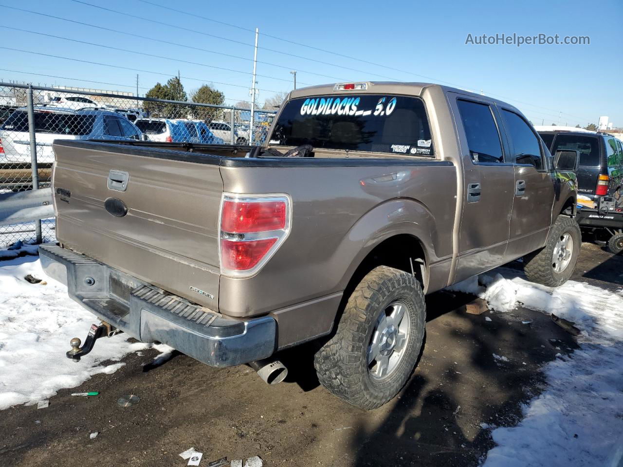 2011 Ford F150 Supercrew Silver vin: 1FTFW1EFXBKE19668