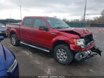 2014 Ford F-150 Xlt Burgundy vin: 1FTFW1EFXEFB08383