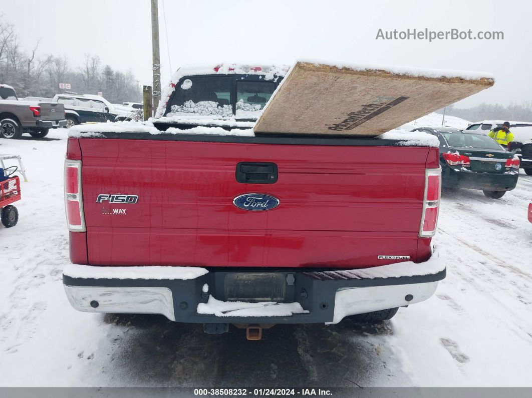 2014 Ford F-150 Xlt Red vin: 1FTFW1EFXEFC16986