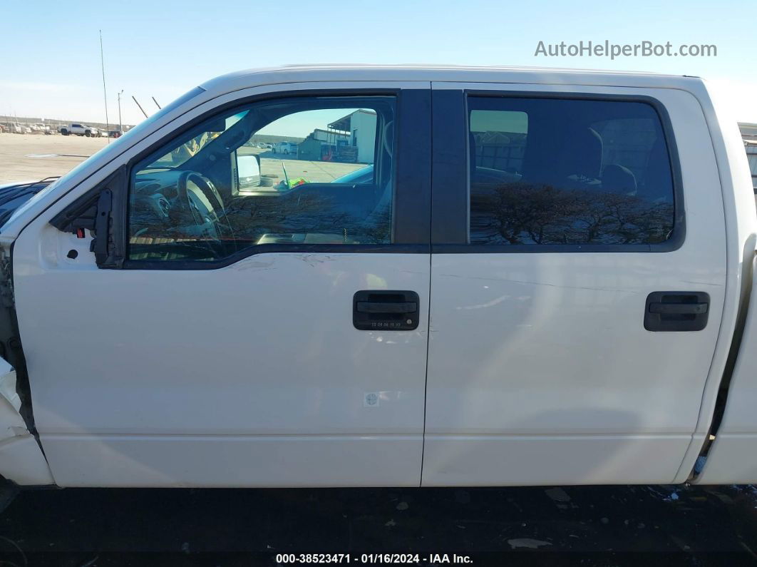 2014 Ford F-150 Xlt White vin: 1FTFW1EFXEKD65857