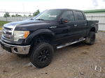 2014 Ford F150 Supercrew Black vin: 1FTFW1EFXEKE95802