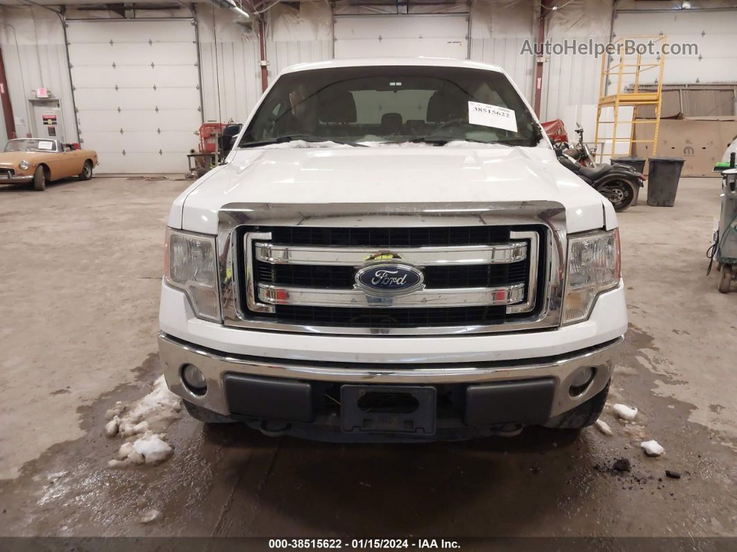 2014 Ford F-150 Xlt White vin: 1FTFW1EFXEKF93969