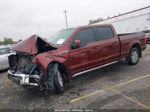 2017 Ford F-150 Lariat Burgundy vin: 1FTFW1EFXHKE01583