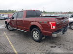 2017 Ford F-150 Lariat Burgundy vin: 1FTFW1EFXHKE01583