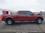 2017 Ford F-150 Lariat Burgundy vin: 1FTFW1EFXHKE01583