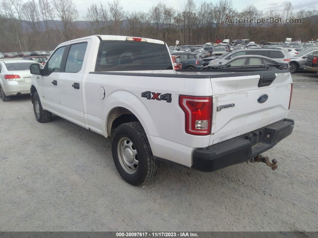 2017 Ford F-150 Xl White vin: 1FTFW1EG2HKE53086