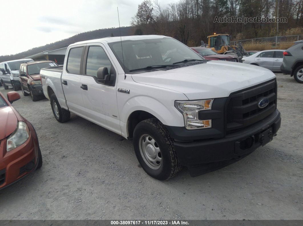 2017 Ford F-150 Xl White vin: 1FTFW1EG2HKE53086