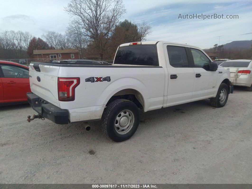 2017 Ford F-150 Xl White vin: 1FTFW1EG2HKE53086