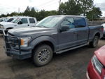 2018 Ford F150 Supercrew Gray vin: 1FTFW1EG2JKF77414