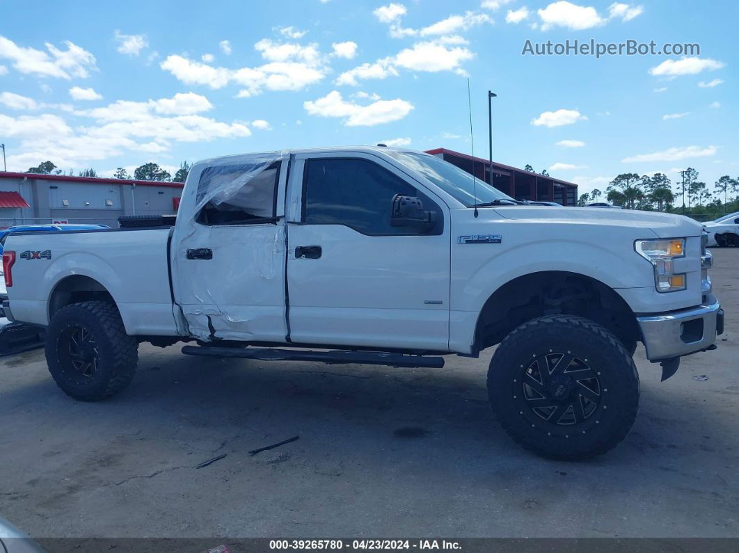 2017 Ford F-150 Xlt White vin: 1FTFW1EG3HFA77345