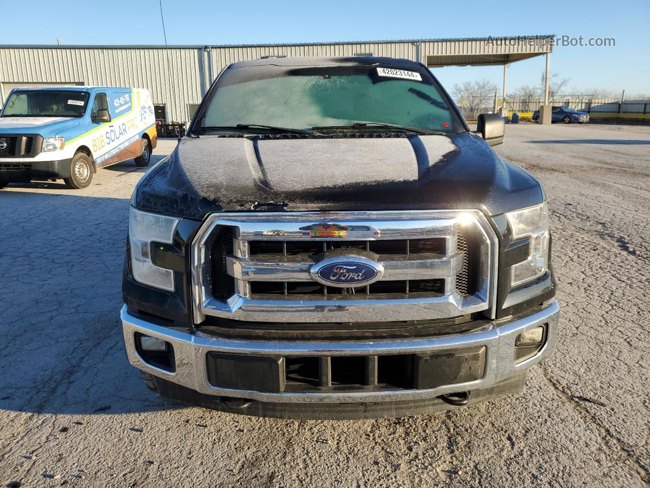 2017 Ford F150 Supercrew Black vin: 1FTFW1EG4HFA89228