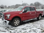 2017 Ford F150 Supercrew Red vin: 1FTFW1EG4HFB57219