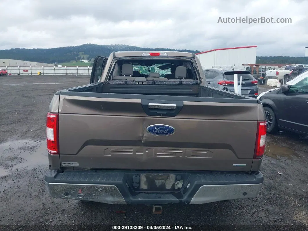 2018 Ford F-150 Xlt Коричневый vin: 1FTFW1EG4JKE01139