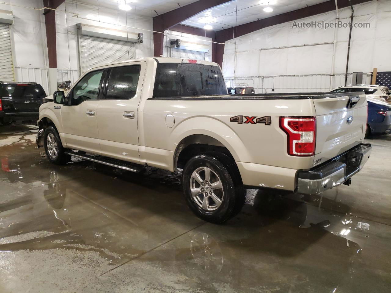 2018 Ford F150 Supercrew Tan vin: 1FTFW1EG5JFA17928