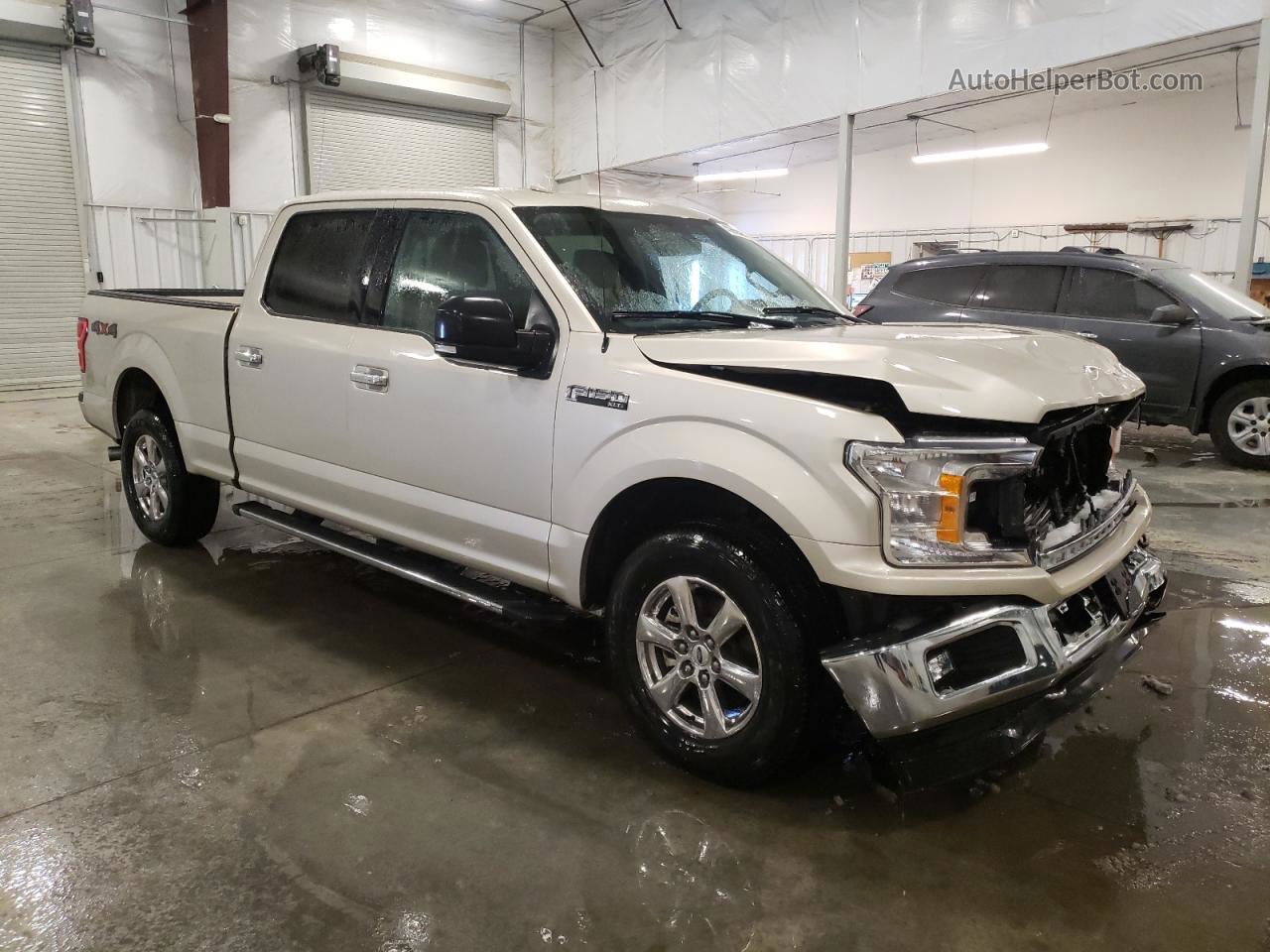 2018 Ford F150 Supercrew Tan vin: 1FTFW1EG5JFA17928