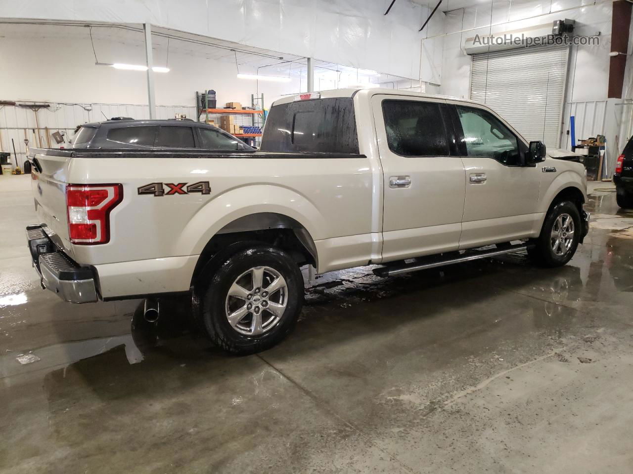 2018 Ford F150 Supercrew Tan vin: 1FTFW1EG5JFA17928