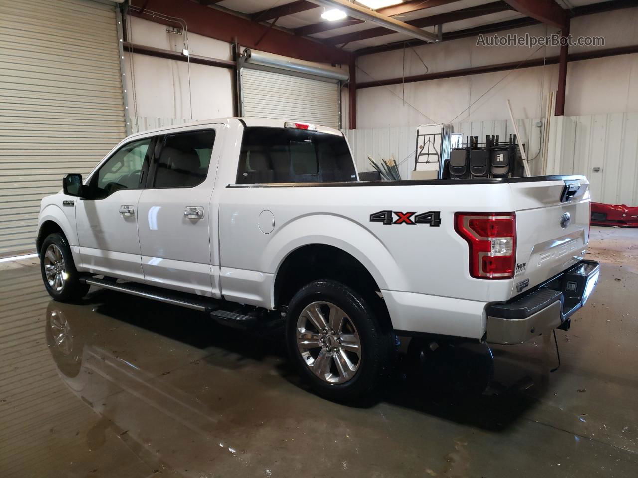 2018 Ford F150 Supercrew White vin: 1FTFW1EG6JKE65733