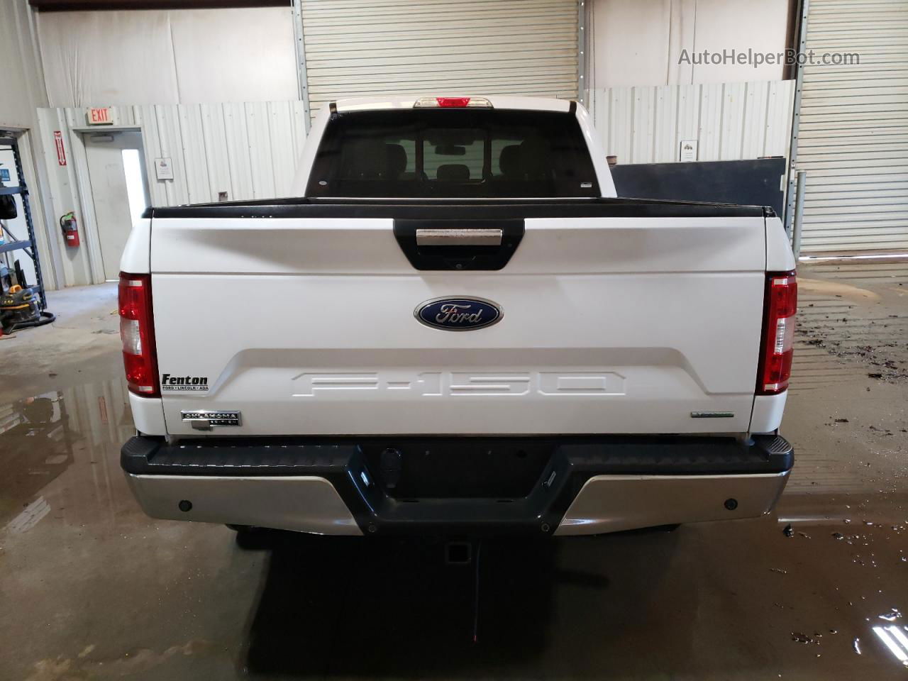 2018 Ford F150 Supercrew White vin: 1FTFW1EG6JKE65733