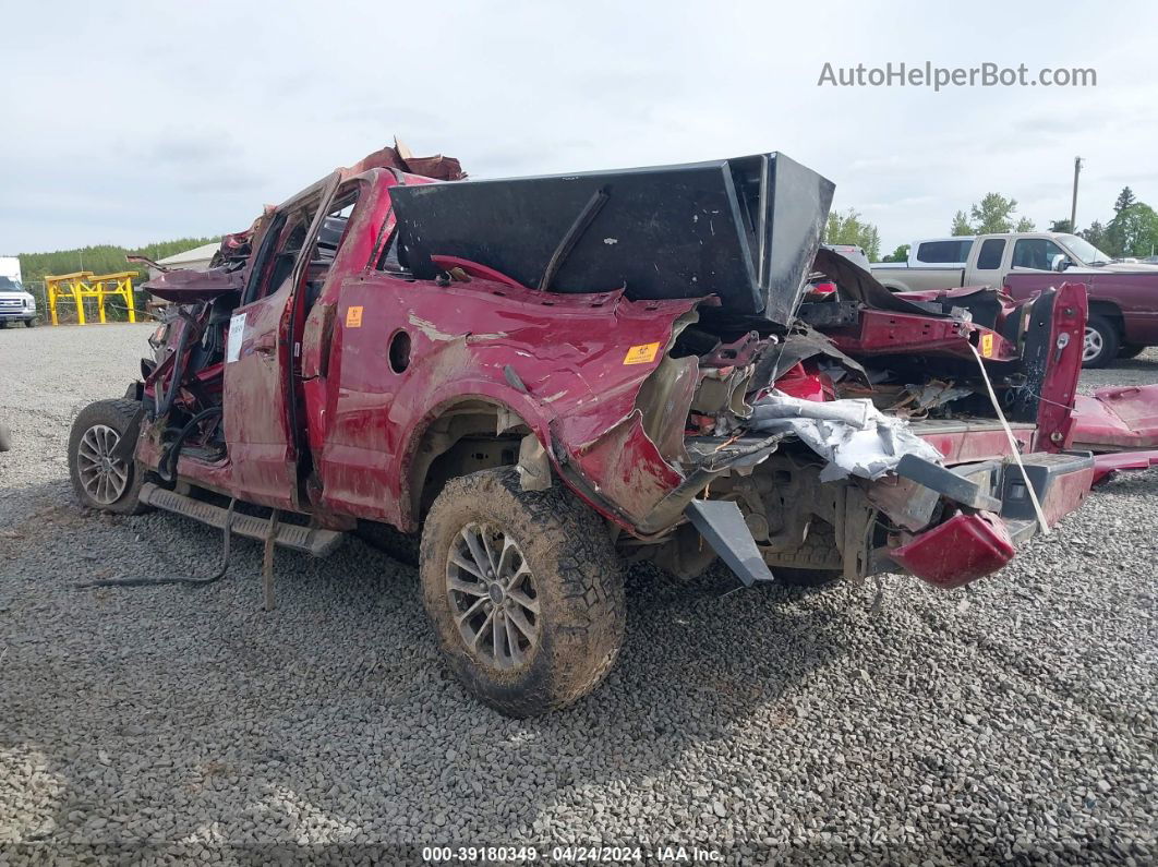 2018 Ford F-150 Xlt Red vin: 1FTFW1EG7JKC42861