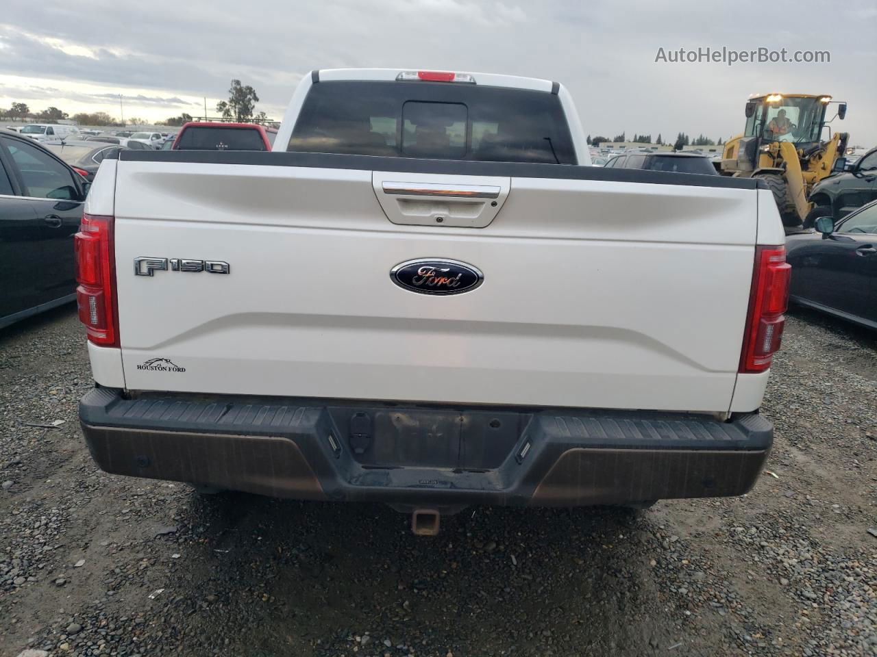 2017 Ford F150 Supercrew White vin: 1FTFW1EG9HKD82369