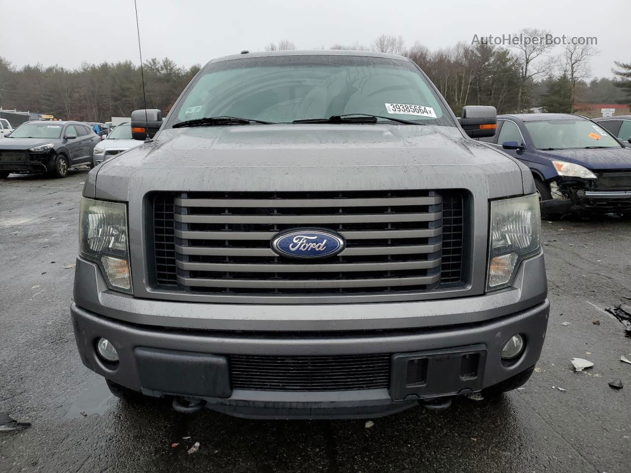 2011 Ford F150 Supercrew Gray vin: 1FTFW1ET0BFB10581