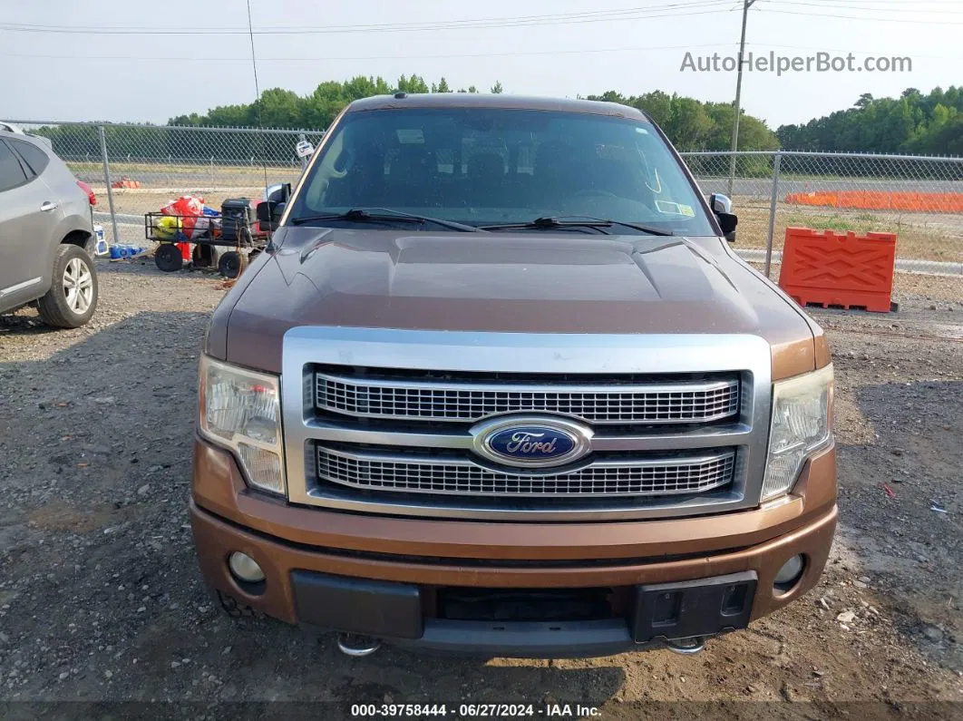 2011 Ford F-150 Platinum Brown vin: 1FTFW1ET0BFB19913