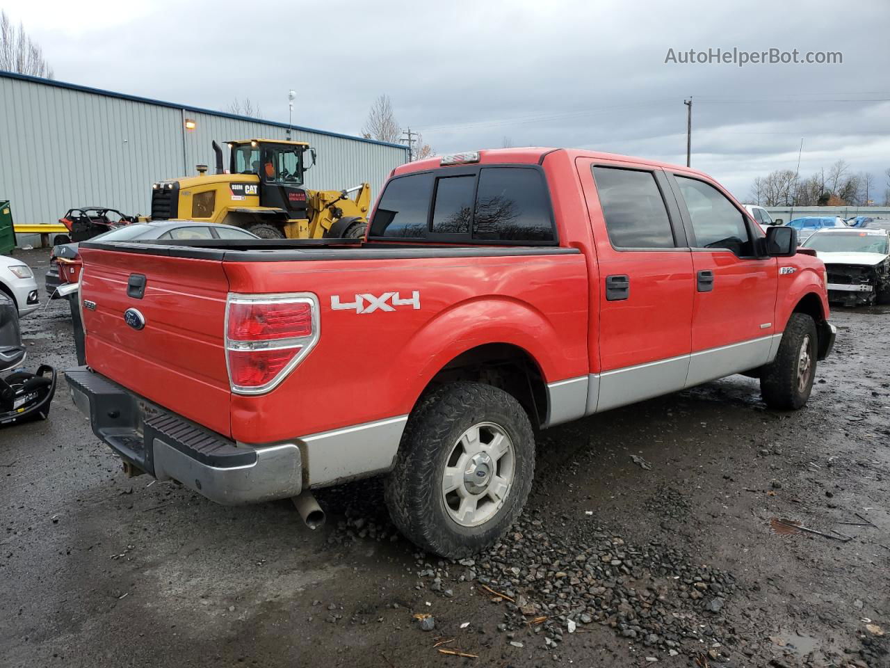 2011 Ford F150 Supercrew Red vin: 1FTFW1ET0BFB44181