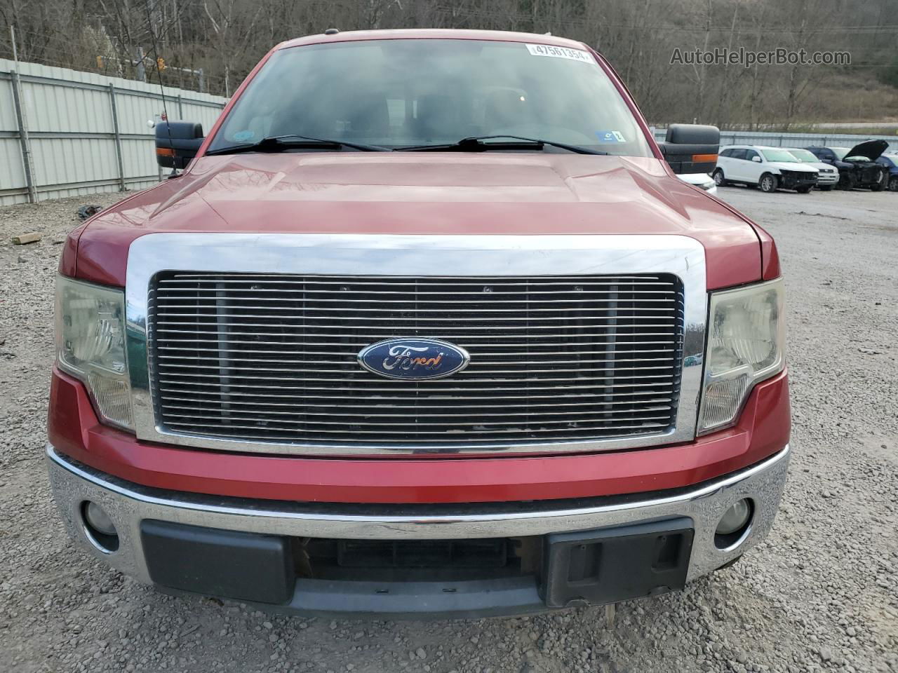 2011 Ford F150 Supercrew Red vin: 1FTFW1ET0BFB69310