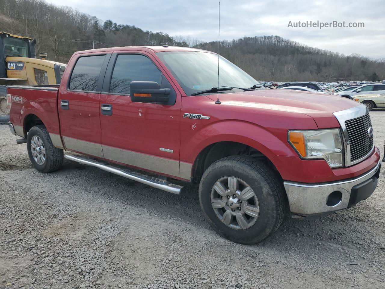 2011 Ford F150 Supercrew Red vin: 1FTFW1ET0BFB69310