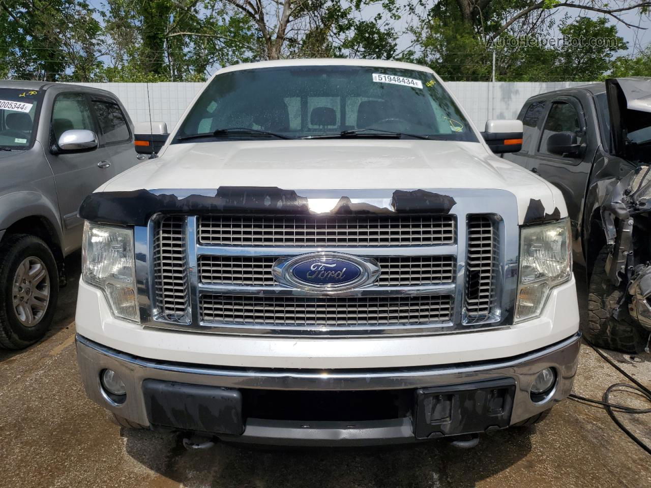 2011 Ford F150 Supercrew White vin: 1FTFW1ET0BFC13533